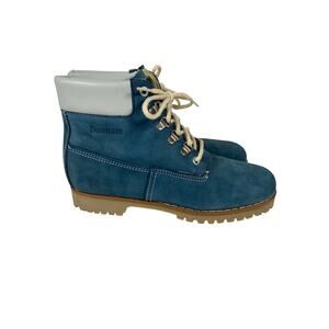 Dunham Boots Lace Up Women's Size 7 M Blue